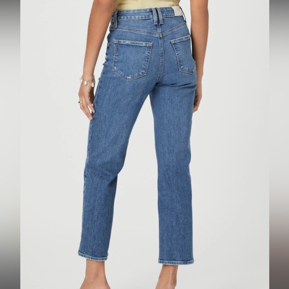 Paige Denim Sarah Straight Ankle Jeans - Picture 3 of 9